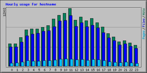 Hourly usage for December 20**